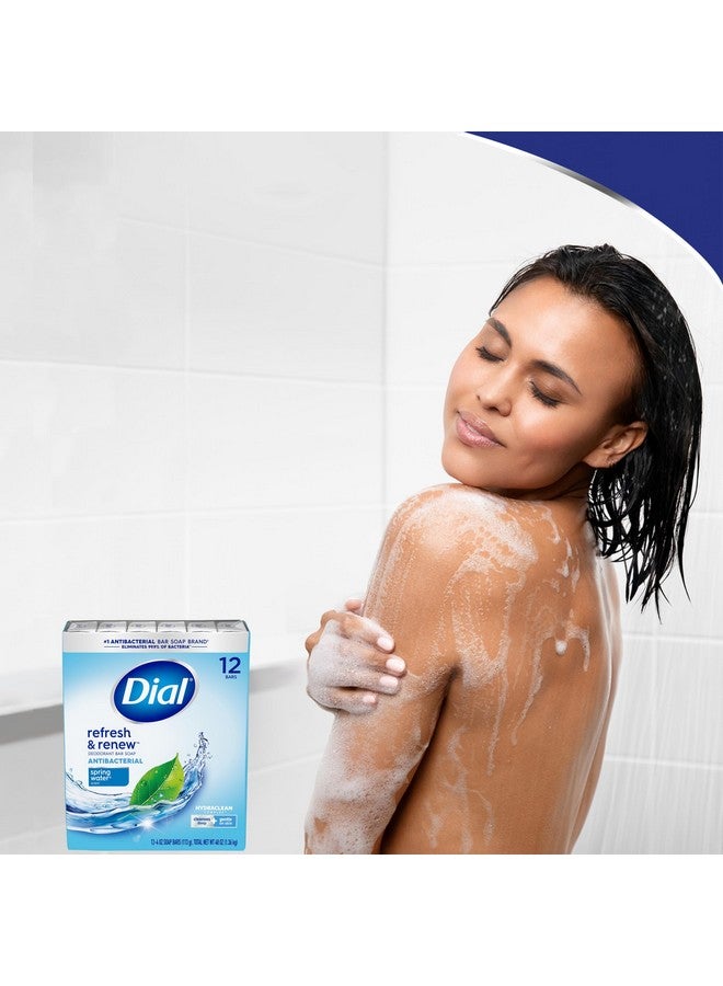 Dial Antibacterial Bar Soap Spring Water 32 Bars 8 Count (Pack Of 4) - Image 2