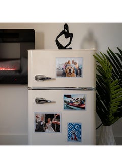 Magtech Magtech Magnetic Photo Pocket Picture Frame, White, Holds 2.5 X 3.5 Inches Photos, 10 Pack  - Image 1