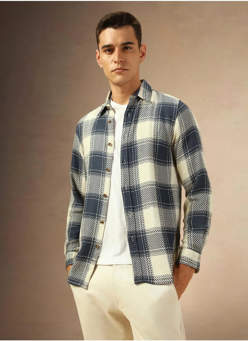 دينيس لينغو Navy Shirt For Men For Men