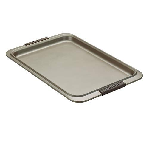 Anolon Bronze Nonstick Baking Sheet / Cookie Sheet / Cookie Pan with grips - 10 Inch x 15 Inch, Brown - Image 2