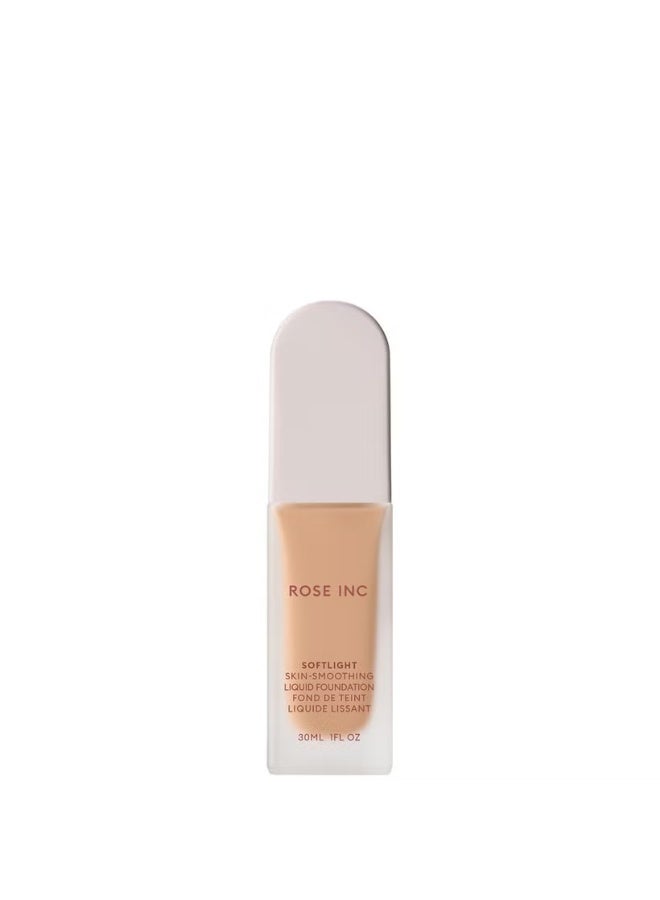 روز انك كريم أساس سائل ناعم ومنعم للبشرة من ROSE INC - 14W متوسط ​​دافئ - Image 1