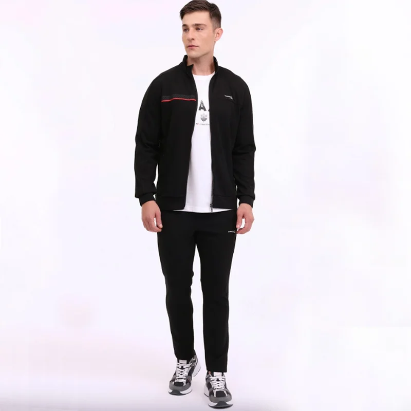 LUMBERJACK 4WML Renato 18ITL1013 4pr Men's Tracksuit Top Black