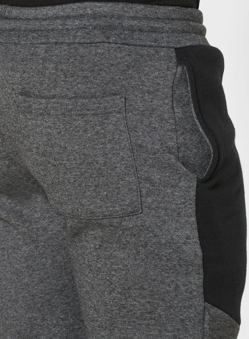 Seventy Five Colourblock Paneled Joggers