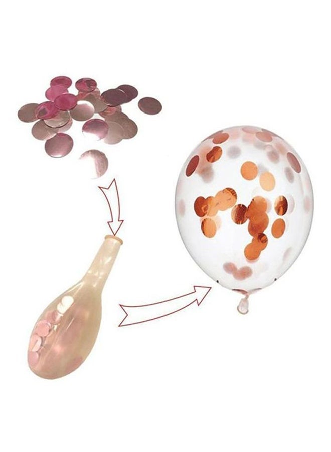 فوبيري بالونات زخرفية من 30 قطعة من الورق واللاتكس 10 × 10 × 5 بوصة - Image 2