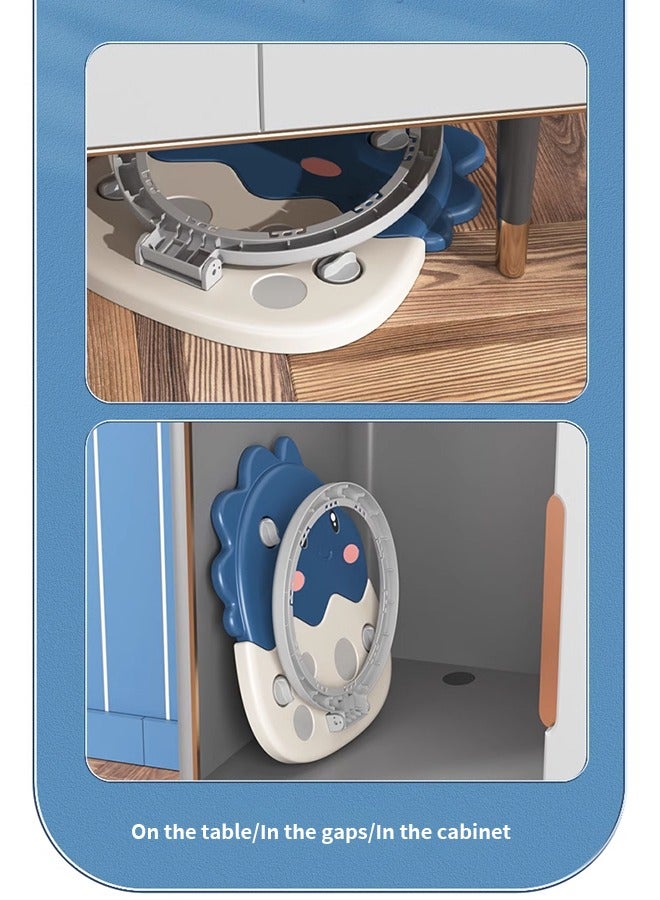 RedMapleTEK Wall-Mounted Basketball Hoop,Mini Basketball Rim,Portable Design,Adjustable Height,Outdoor Indoor Available,Suitable for Gifts for Children - Image 5