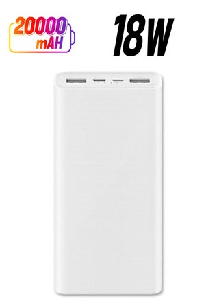 20000mAh Power Bank Portable Charger,18W High Capacity, External Battery Pack Compatible with Smart Devices - pzsku/Z2A8B4760BCB653D9BEB2Z/45/_/1740034104/24ad91d5-5f12-48b6-8703-90321923aba5