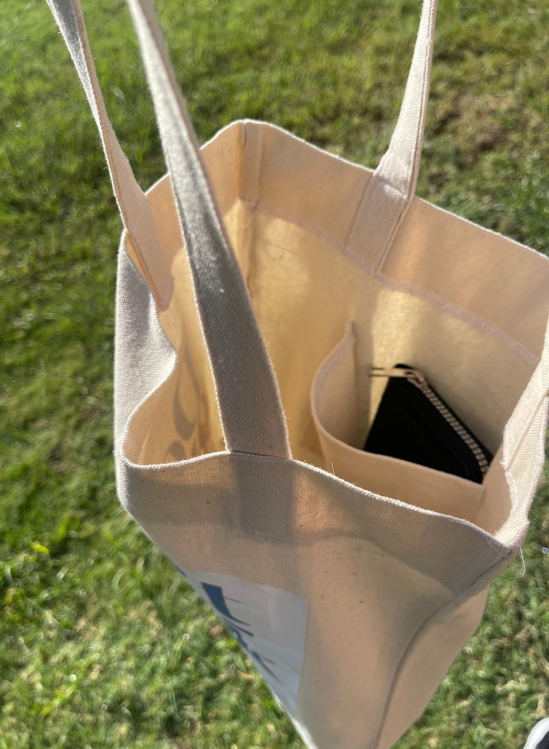 Tote Bag off White Canvas Cotton /40*35cm  - Image 3