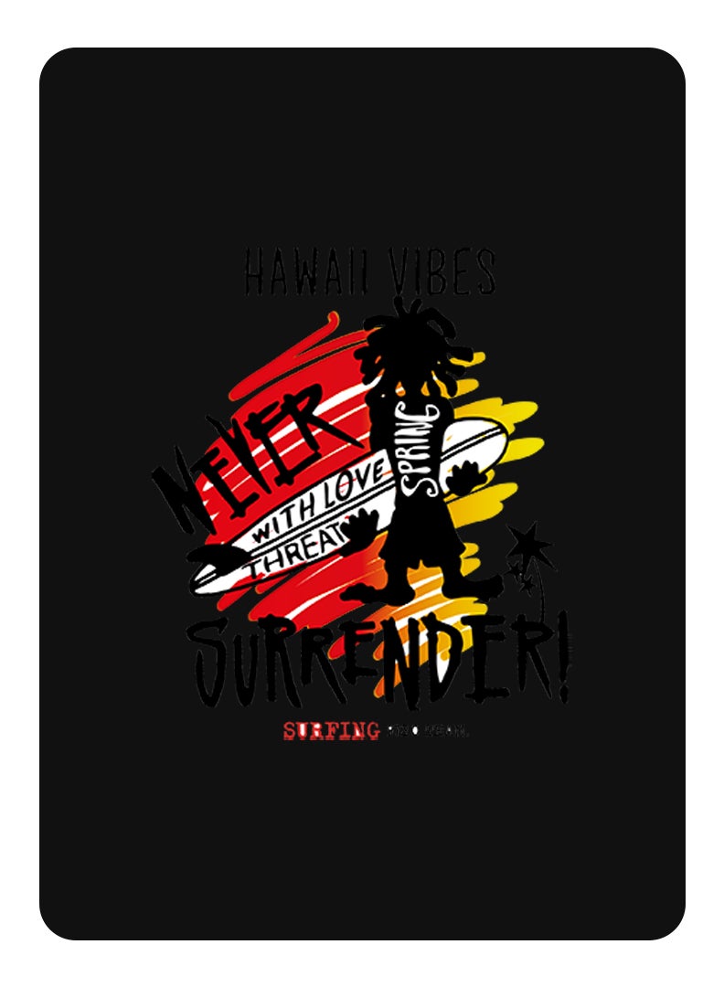 Theodor Protective Flip Case For Samsung Galaxy Tab S9 Ultra With Trifold Stand Auto Wake Sleep Shockproof Cover Hawaii Vibes copy - Image 1