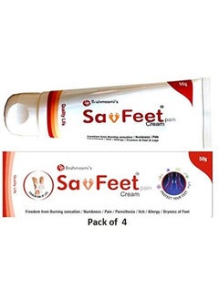 Generic Brahmosmi’s SavFeet Cream for Men & Women's Burning Feet, Tingling, Numbness, Sore Feet, Dry Itchy Legs, Cracked Heels (4)  - Image 1