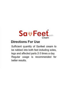 Generic Brahmosmi’s SavFeet Cream for Men & Women's Burning Feet, Tingling, Numbness, Sore Feet, Dry Itchy Legs, Cracked Heels (4)  - Image 4