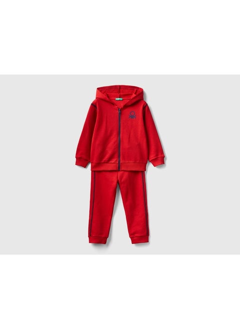 Sweat Tracksuit In 100% Cotton