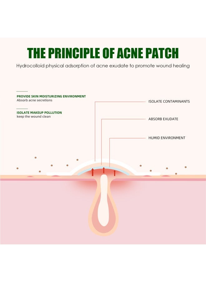 WEST MONTH Month Liquid Absorbent Waterproof Invisible Pox Patch Breathable Concealer Artificial Skin Care Essential Oil - Image 4