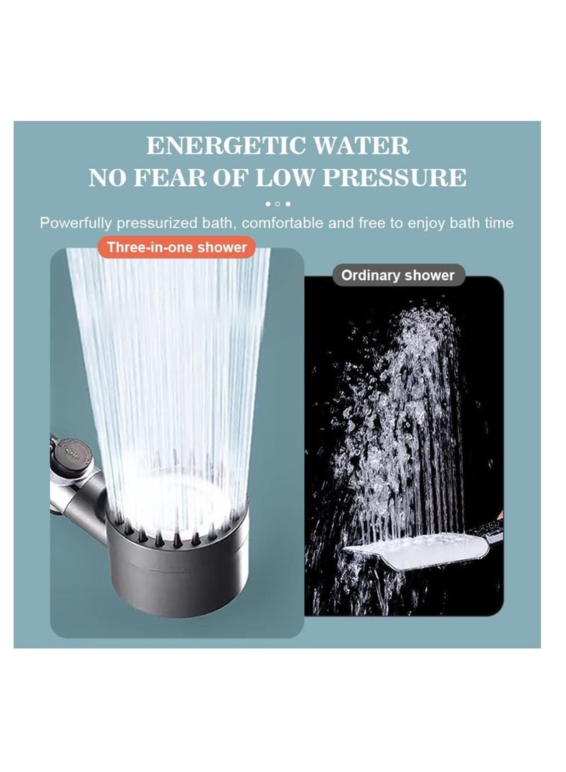 DIGI CORE Shower Filter Shower Head - High Pressure Bathroom Accessories Set To Remove Chlorine And Impurities Massages Scalp To Anti Hairfall And Dry Skin With Shower Hose And Shower Holder 3 Modes - Image 3