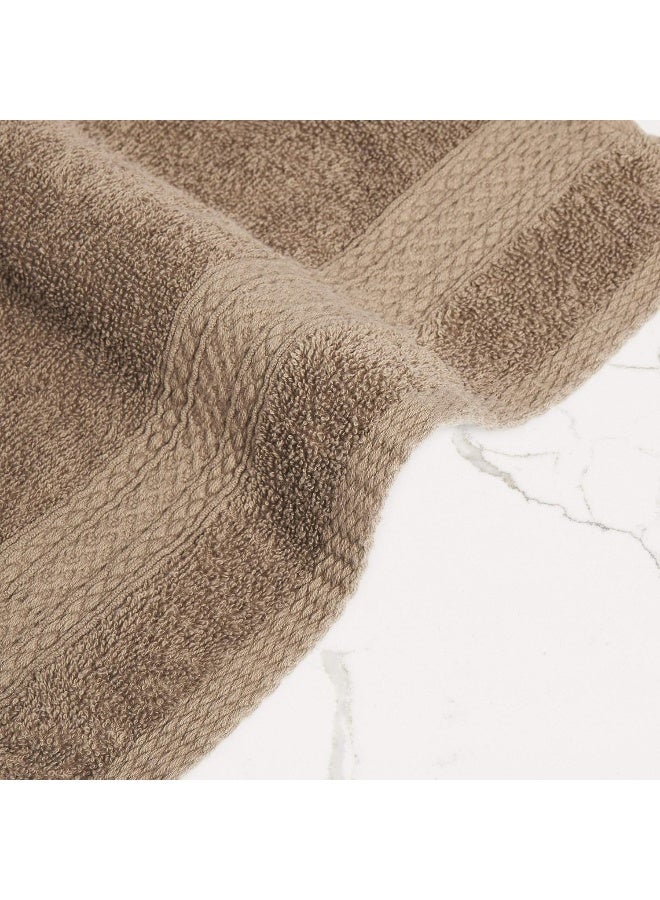 Living Fashions Luxurious Washcloths  Set of 12  Size 13 x 13  Thick Loop Pile Washcloth  Absorbent and Soft 100 RingSpun Cotton Wash Cloth  Lint Free Face Towel  Wash Cloths Perfect for Bathroom  - Image 3