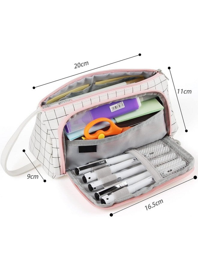 Handcuffs Pencil Pouch for Boys & Girls | Large | Stationary Organizer | Pen Case | School | Kids | College | Students | Gifts (Pink) - Image 2