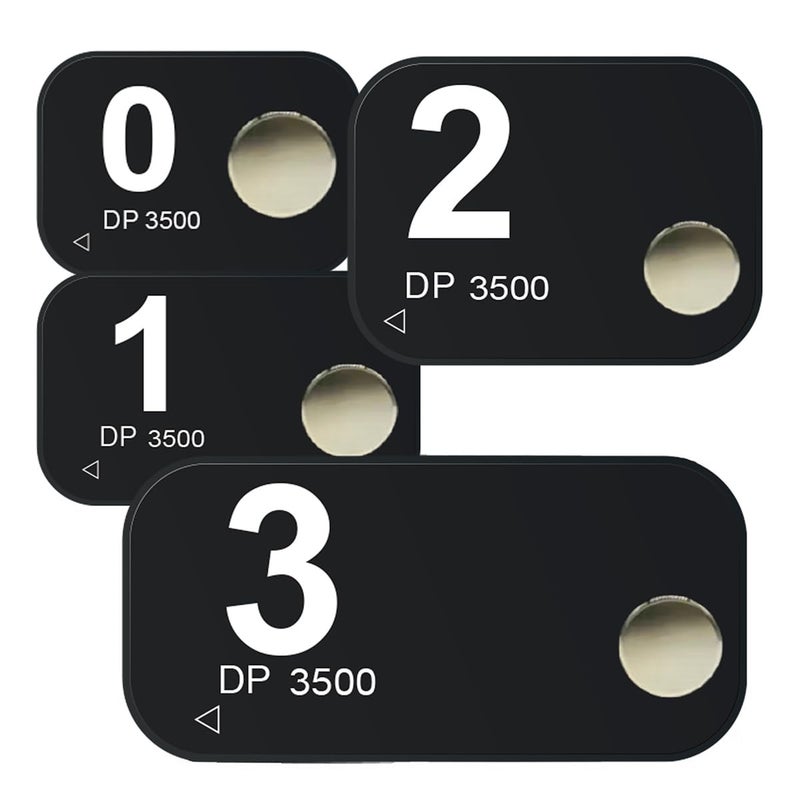 ألواح تخزين الفوسفور PSP لأشعة الأسنان الموديل 1 مع مغناطيس لعيادة بيطرية ومختبر - Image 2