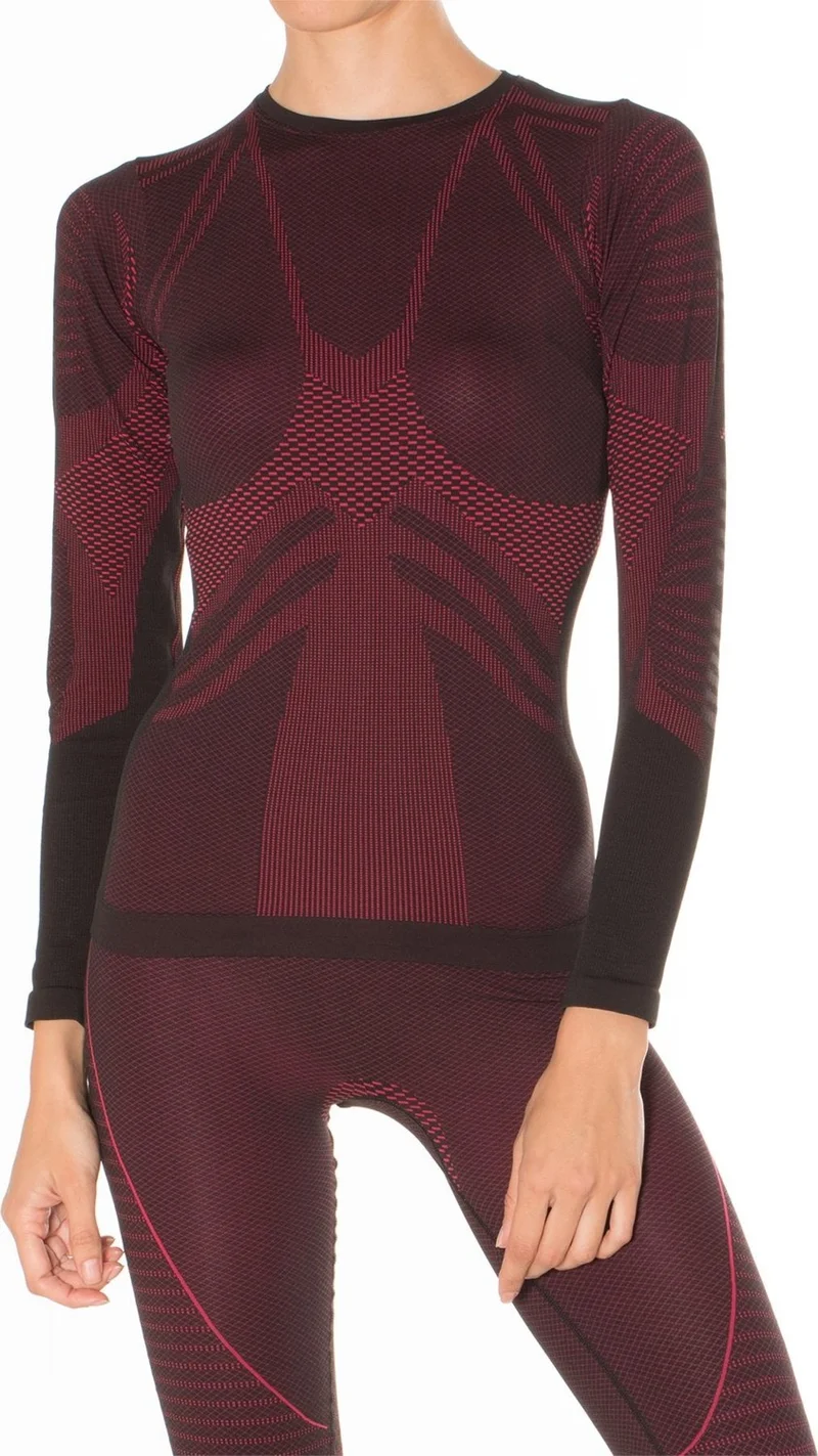 MioFit Women's Comfortable Fit Dry Long Sleeve Seamless Sports T-Shirt