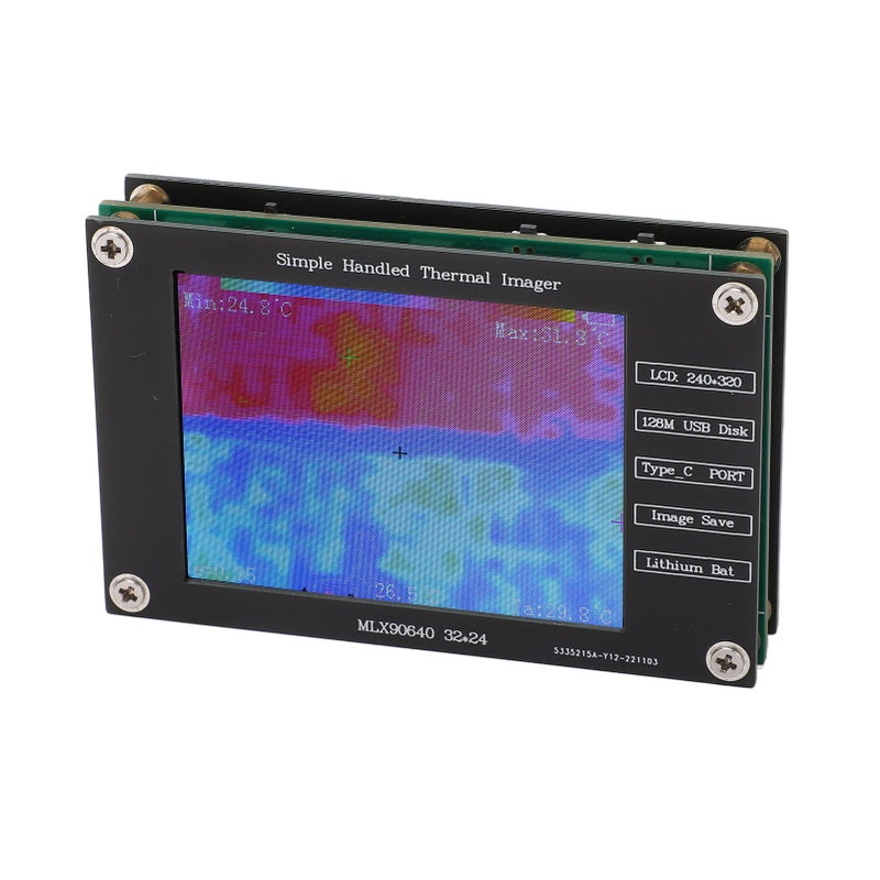 Thermal Imager Infrared Camera Digital Handheld Portable Multifunctional 2.8in LCD Screen - Image 1