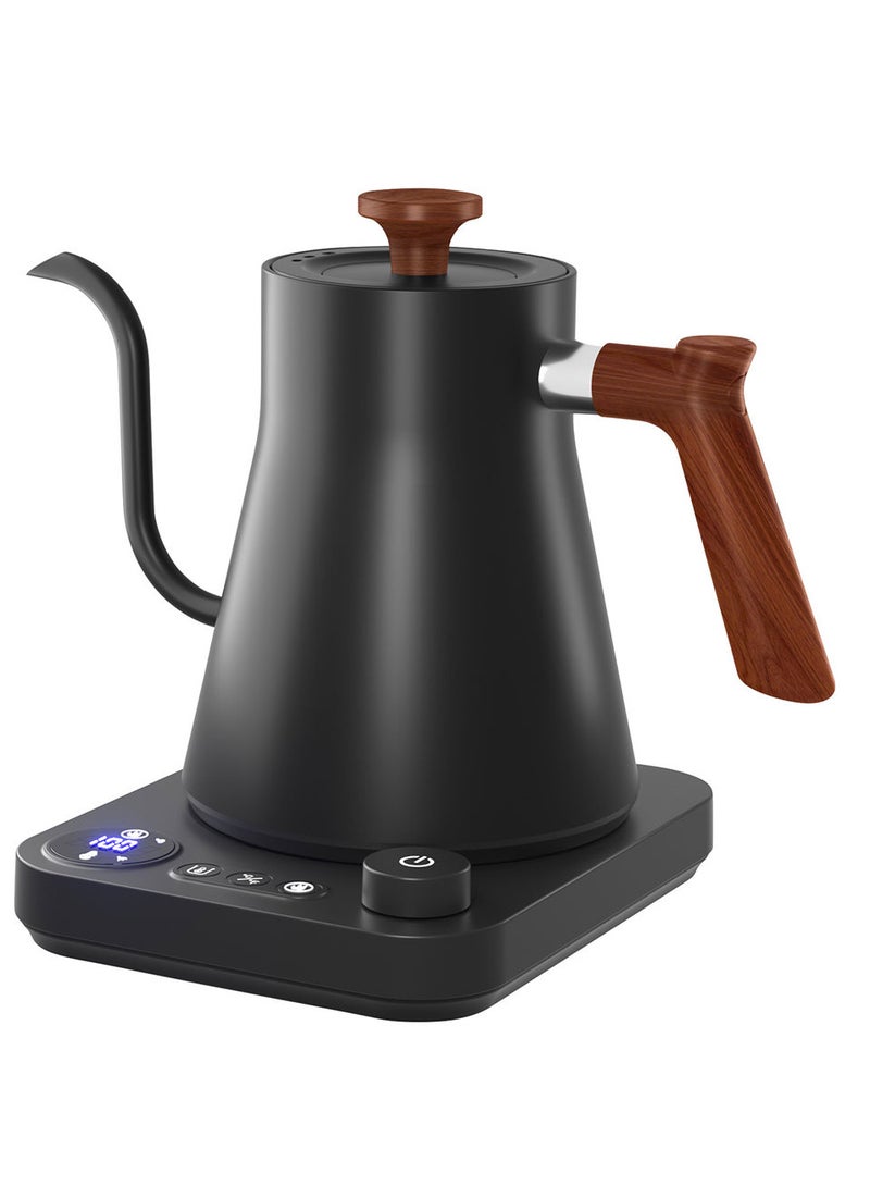 Coffee electric dripping kettle 900ml black  - Image 1