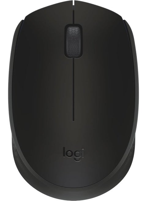 M170 Wireless Mouse, 2.4 GHz With USB Mini Receiver, Optical Tracking, 12-Months Battery Life, Ambidextrous PC/Mac/Laptop - Black