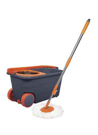 Chakaachak Shine Spin Bucket Mop with Stainless steel Wringer plus 1 Free Refill (Multicolor) - pzsku/Z2A8C0D5E332ABFF2E4C1Z/45/1746223179/fd52f32c-cf2c-440f-a3b2-9736c1333227