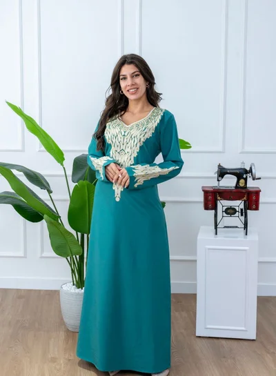 AL BENT AL SHARQIEH women jalabia , arabian dress mukhawar