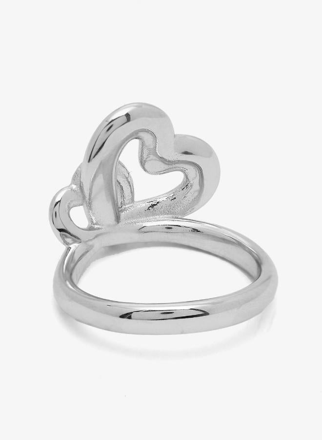 GUESS Embraced Hearts Ring - Image 3