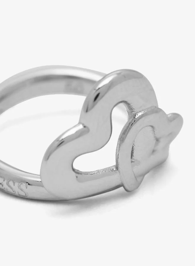GUESS  Embraced Hearts Ring for Women | Best Price UAE