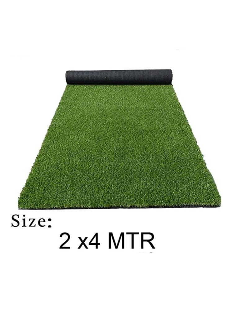 Generic FFD 2x4 Meter Artificial Grass Carpet – Premium Synthetic Turf Mat for Garden, Lawn, Balcony, Landscape & Pet Pad | Realistic, Soft, Durable & Natural-Looking  - Image 2