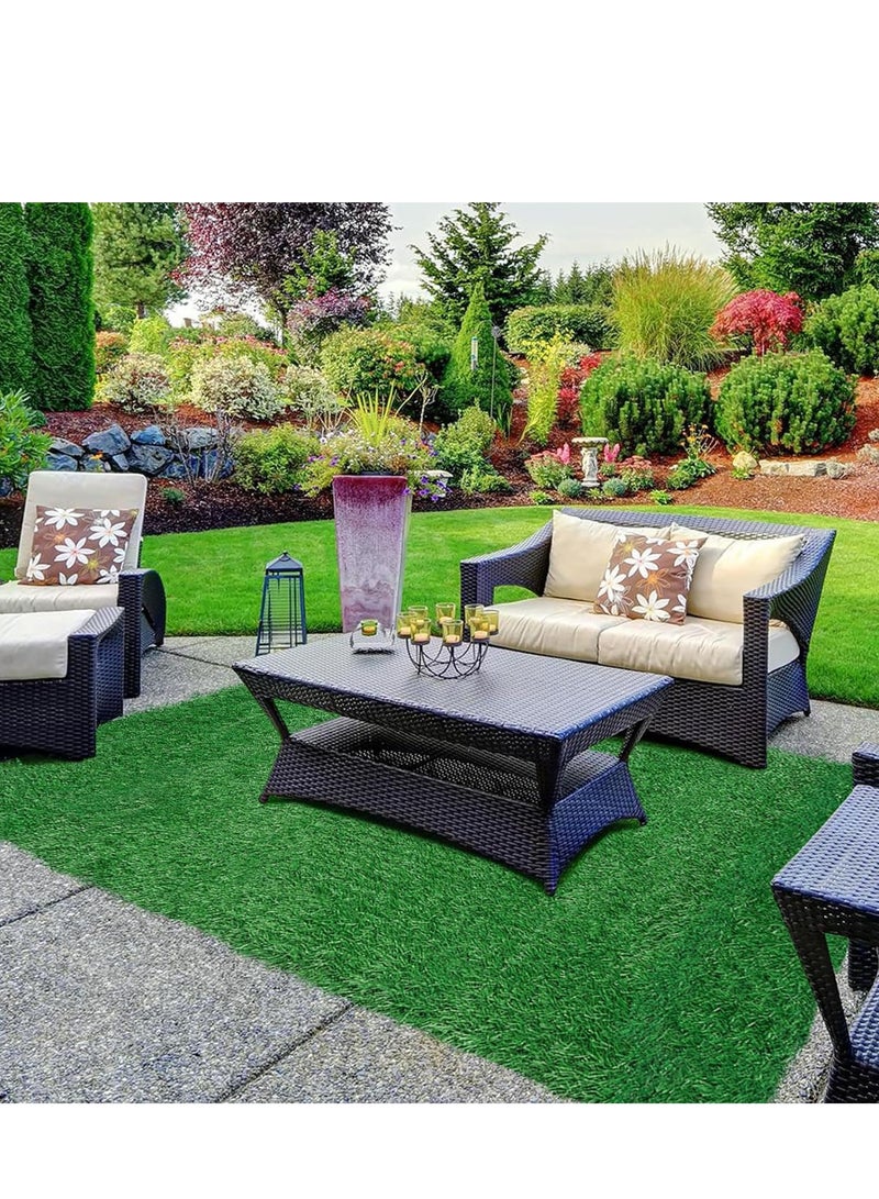 Generic FFD 2x4 Meter Artificial Grass Carpet – Premium Synthetic Turf Mat for Garden, Lawn, Balcony, Landscape & Pet Pad | Realistic, Soft, Durable & Natural-Looking  - Image 5