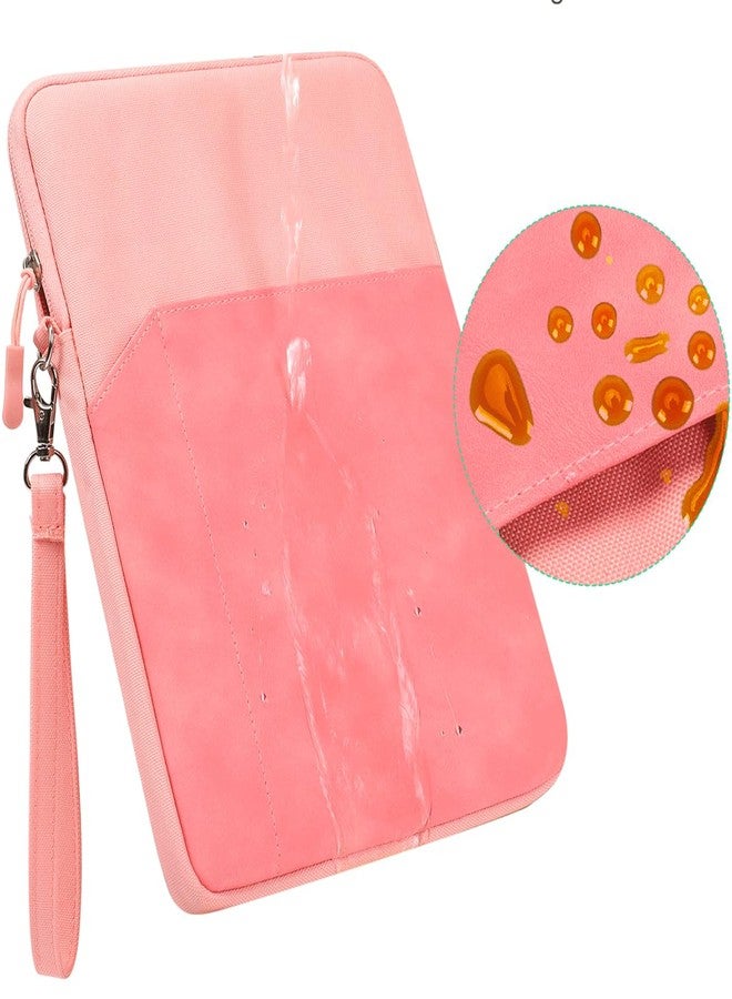 CAAORDKSO 6-7 Inch Sleeve Case for All-New Kindle Paperwhite 7"/Amazon Kindle Paperwhite 6.8", Fire 7 Tablet, 6-inch Kindle, eBook, Protective Sleeve Cover Pouch Bag Carrying Case with Pocket, Pink - Image 5
