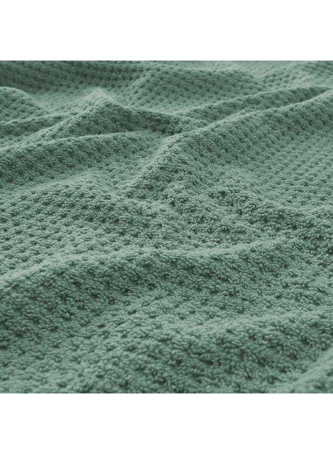 erorex Bath sheet, turquoise, 100x150 cm - Image 2