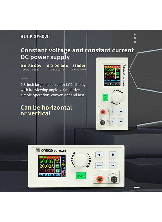 Generic - Numerical Control Adjustable DC-DC Voltage Step Down Power Supply Module Constant Voltage and Constant Current Buck Converter Voltmeter 20A 1200W - Image 1