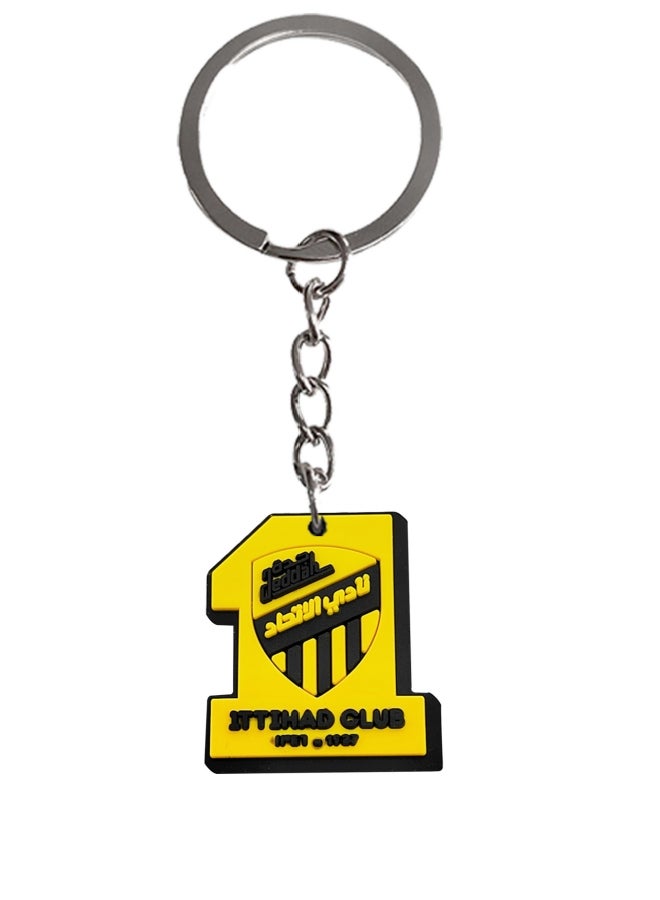 Generic Football team logo keychain pendant pvc soft keychain, schoolbag pendant keychain hanging  - Image 1