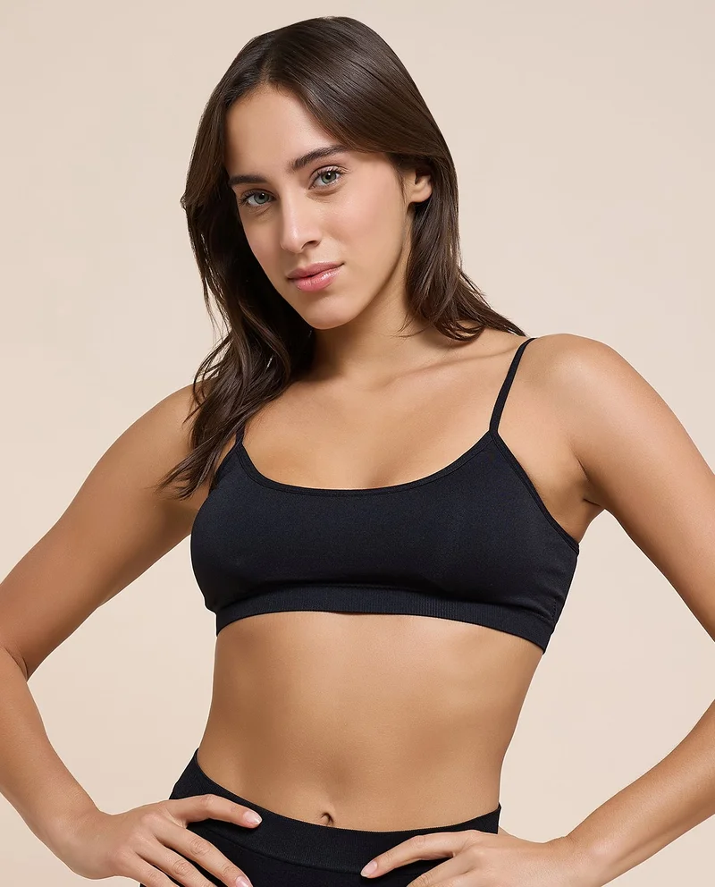 R&B 2 Pack Solid Sports Bra