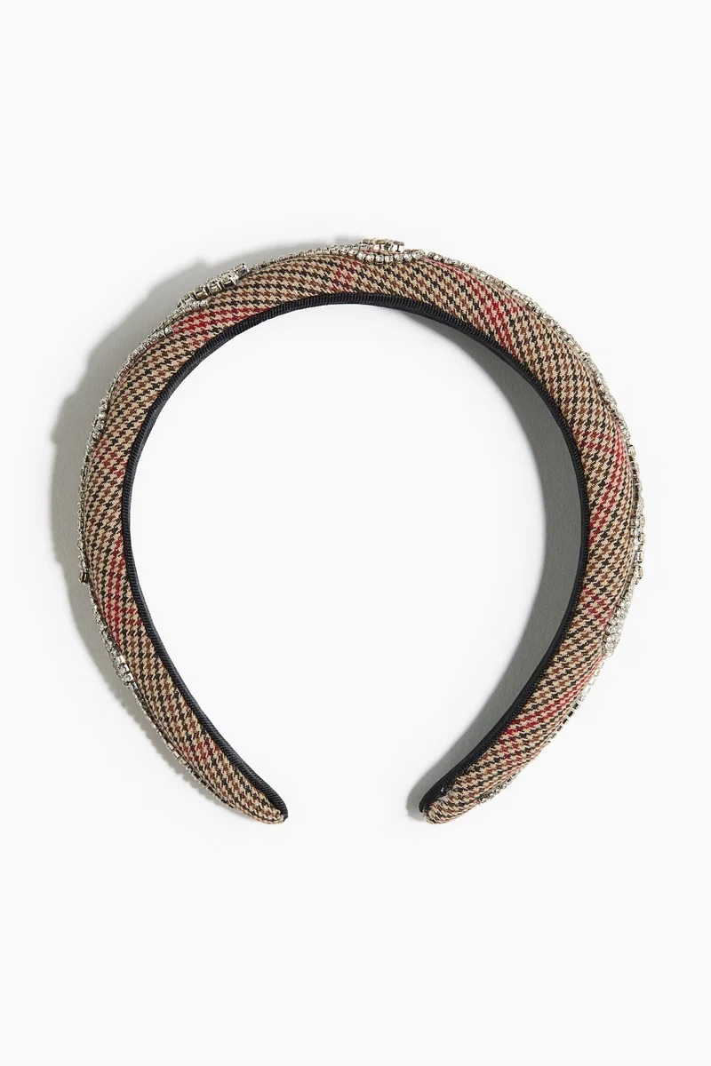 H&M Rhinestone-embellished Alice band