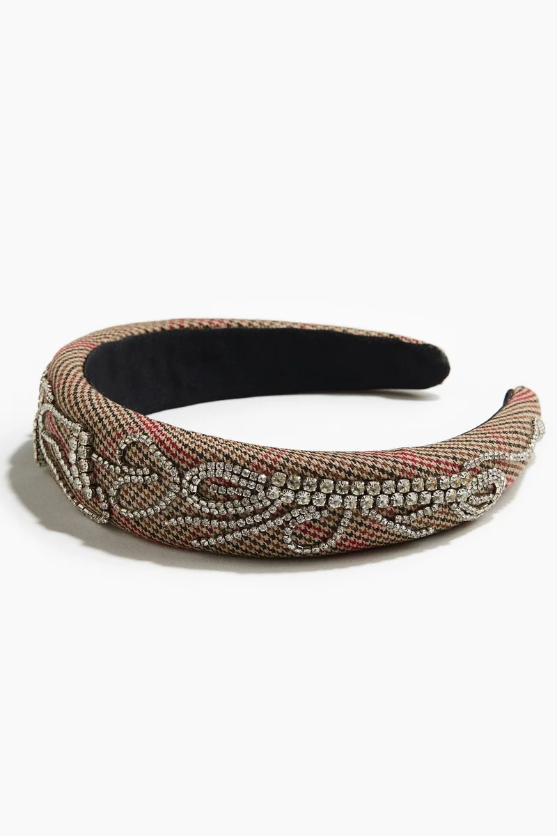 H&M Rhinestone-embellished Alice band
