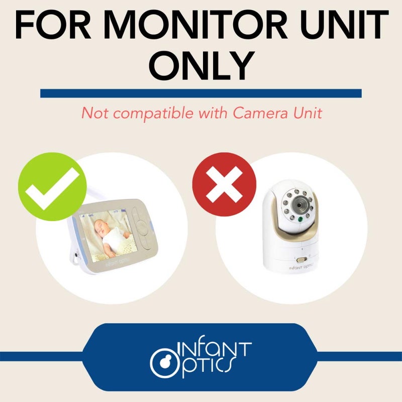 Infant Optics محول سلك الطاقة ذو الدبوس الدائري من إنفانت أوبتيكس لوحدة المراقبة DXR-8 (إصدار 2019 DXR-8 أو أحدث) - Image 3