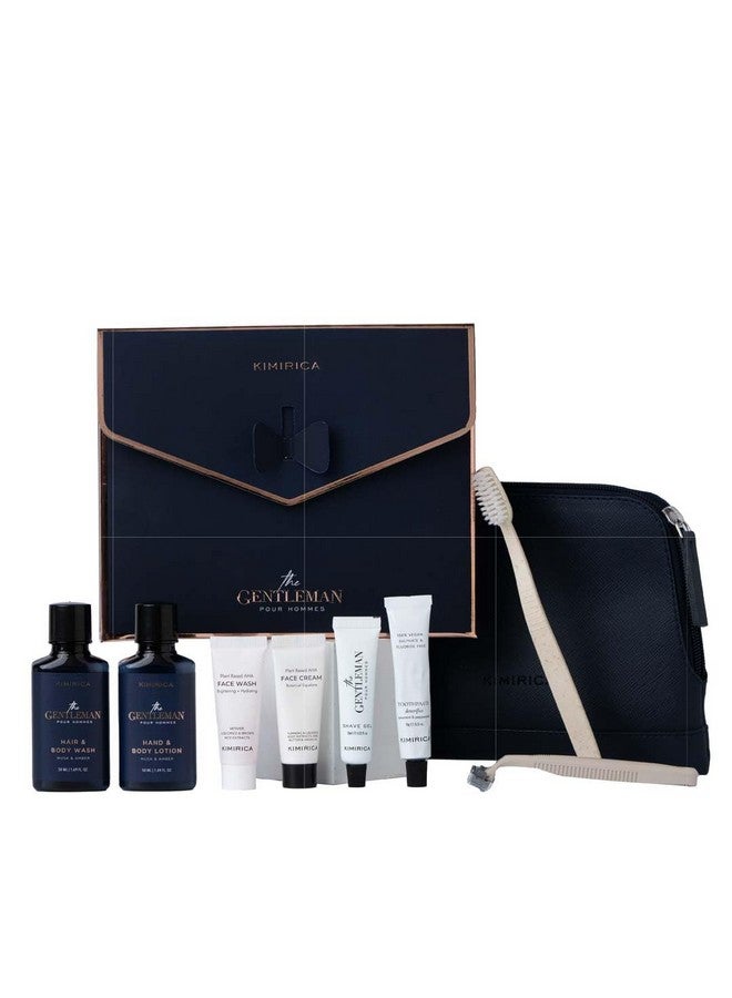 Kimirica Gift Set Gentlemen Travel Kits for Men's Pack of 9 - Image 1