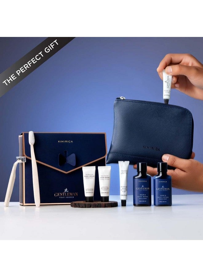 Kimirica Gift Set Gentlemen Travel Kits for Men's Pack of 9 - Image 5