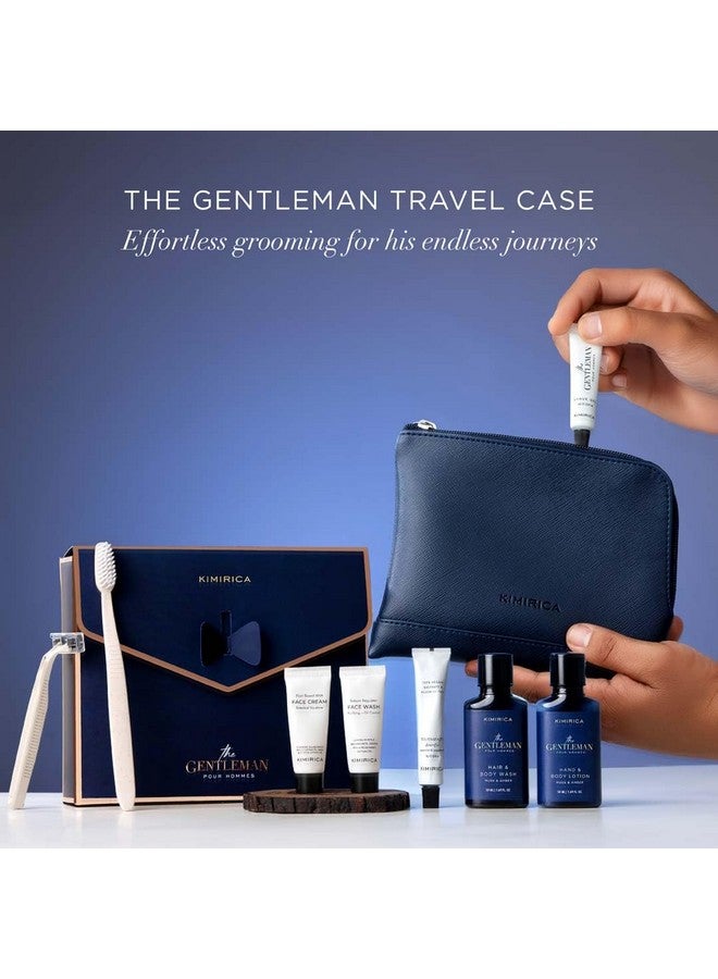 Kimirica Gift Set Gentlemen Travel Kits for Men's Pack of 9 - Image 3