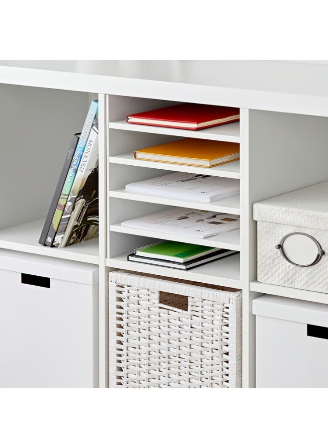 IKEA (IKEA) وحدة تخزين داخلية بأربعة أرفف، لون أبيض، مقاس 33×33 سم - Image 3