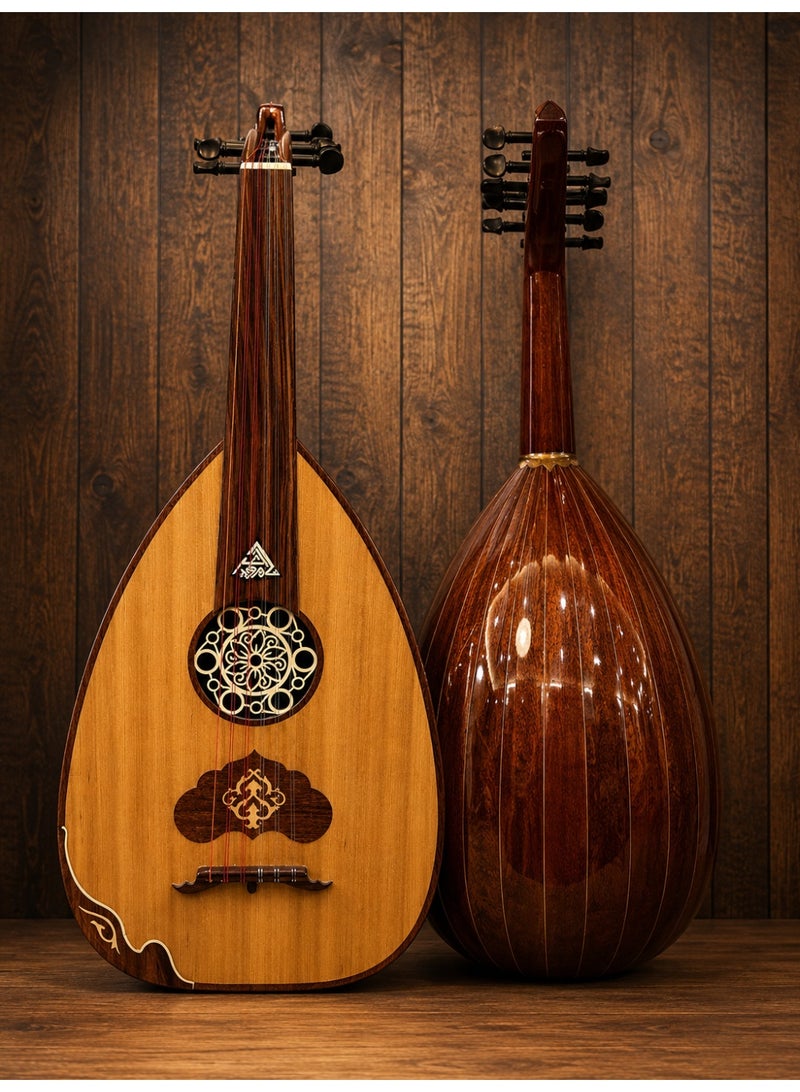 Musical Oud Egyptian Mahmoud Dagher Class C Swedish Top Mahogany Back