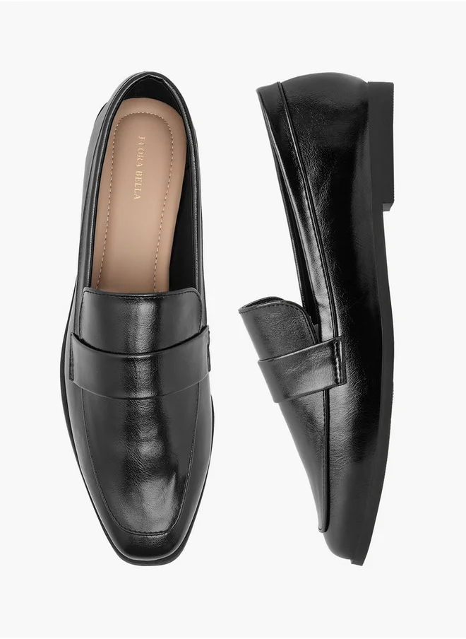 Flora Bella By Shoexpress Women's Solid Slip-On Loafers