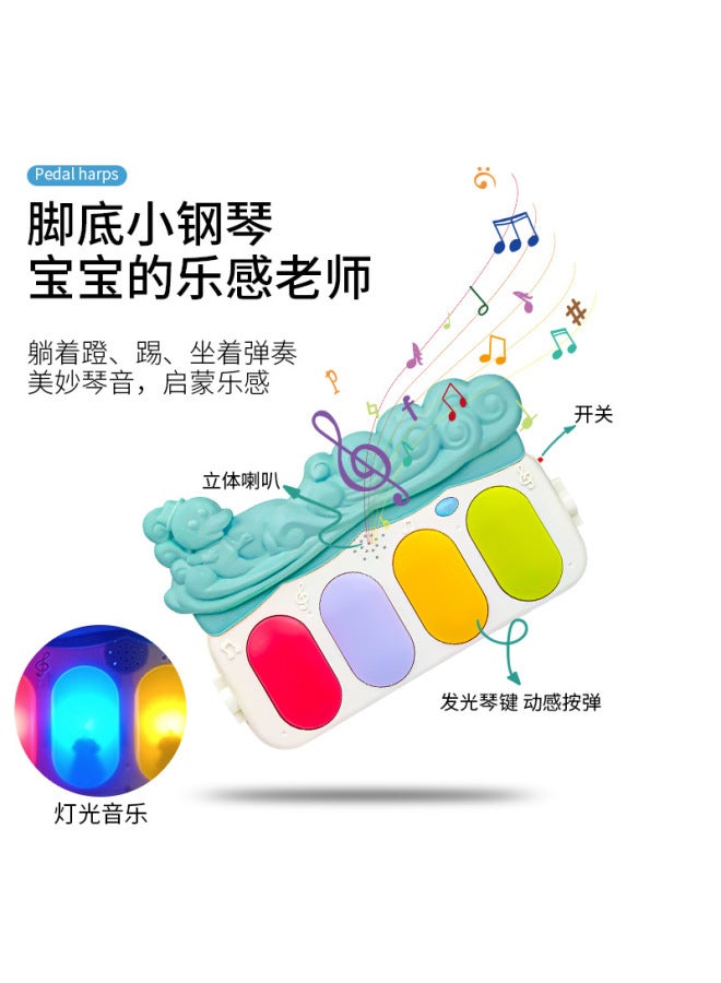 Aoji Baby Toys Sonic Baby Toddler Piano Gym Rack Puzzle Early Education Boys And Girls Newborn 0-1 Years Old - Image 2