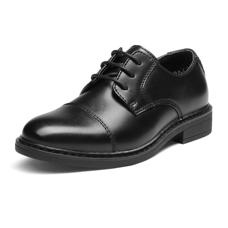 Bruno Marc Boyâ€™s Dress Oxford Formal Shoes,Size 5 Big Kid,Black,SBOX211K - Image 1