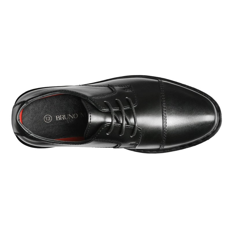 Bruno Marc Boyâ€™s Dress Oxford Formal Shoes,Size 5 Big Kid,Black,SBOX211K - Image 5