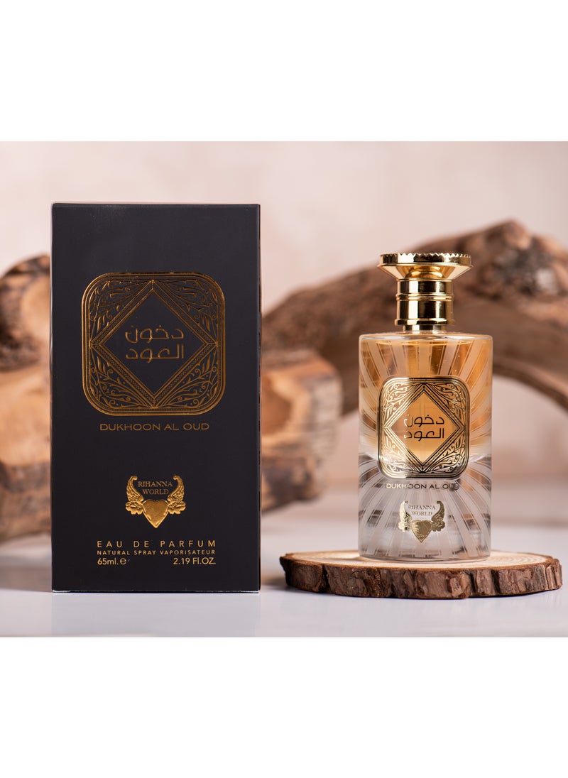 RIHANNA WORLD Dukhoon al oud For Unisex By RIHANNA WORLD  EDP 65ml  - Image 2