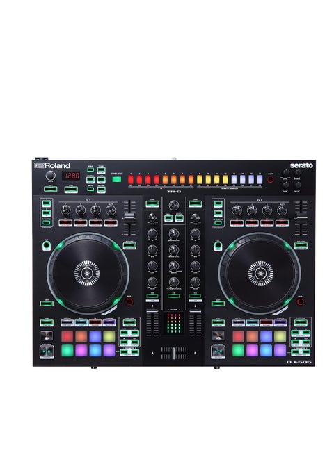 Roland DJ-505 2-Channel, 4-Deck DJ Controller for Serato DJ