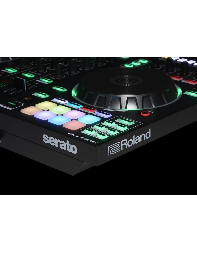 Roland Roland DJ-505 2-Channel, 4-Deck DJ Controller for Serato DJ  - Image 5